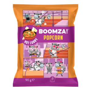 BOOMZA! Popcorn Hot Curry 90g