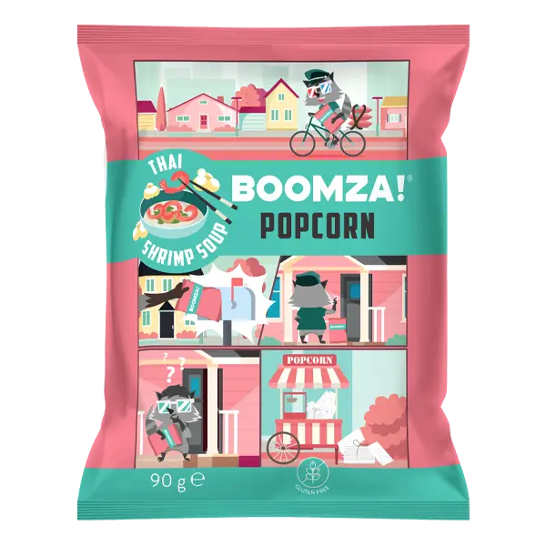 BOOMZA! Popcorn Thai Shrimp Soup 90g