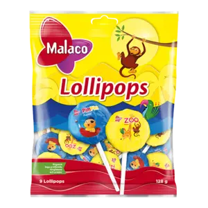 Malaco Lollipops 128g