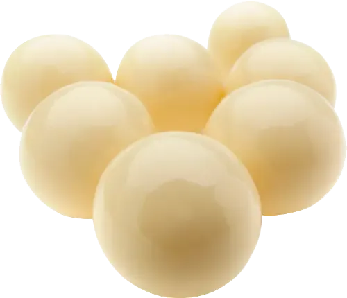 VIT CHOKLADMAJSBOLL