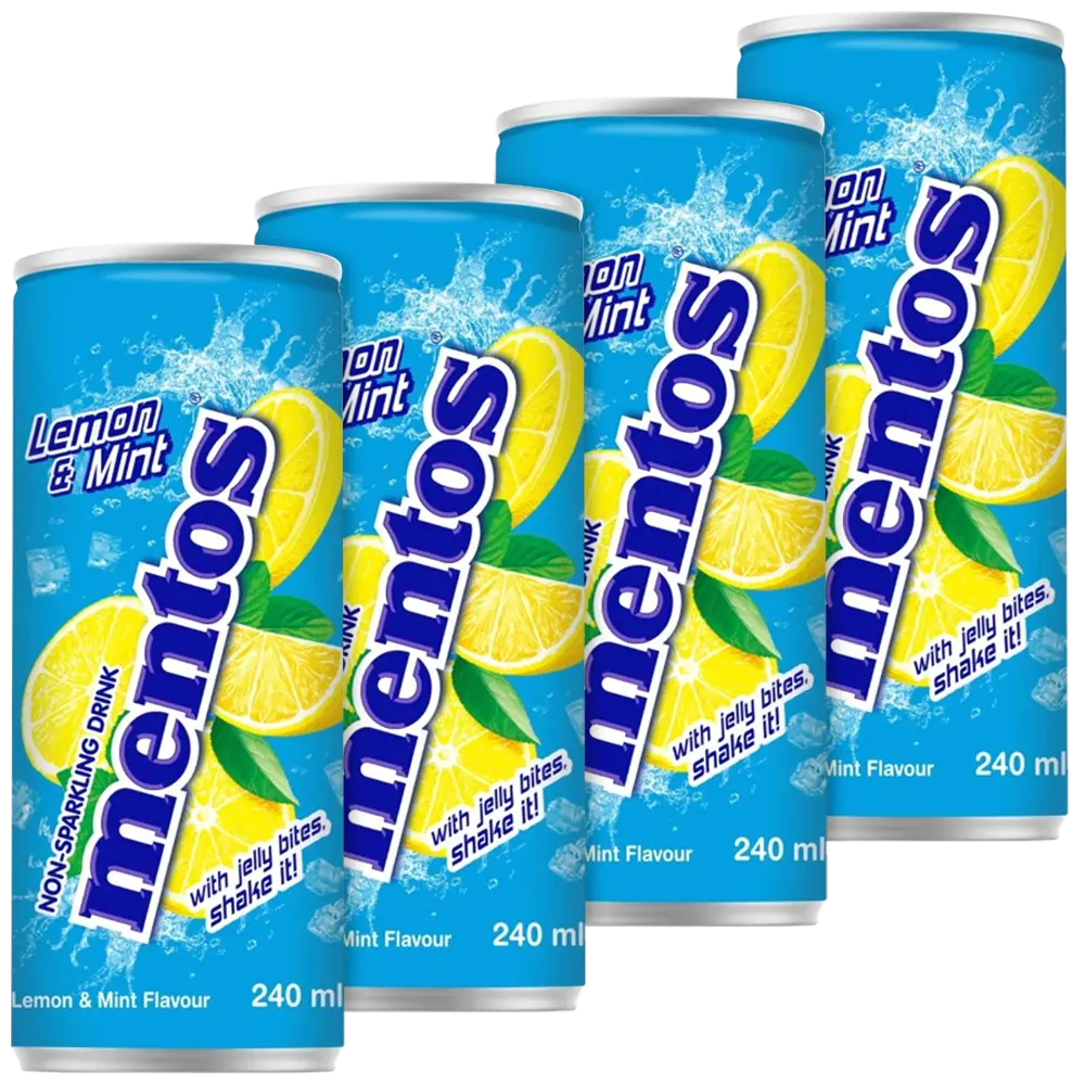 4st - Mentos Soda Lemon & Mint 240ml