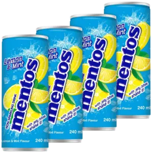 4st - Mentos Soda Lemon & Mint 240ml