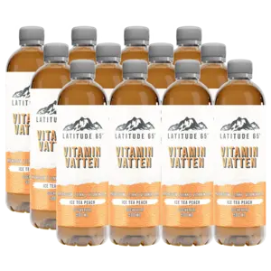 Latitude 65 Ice Tea Peach 50cl x 12st