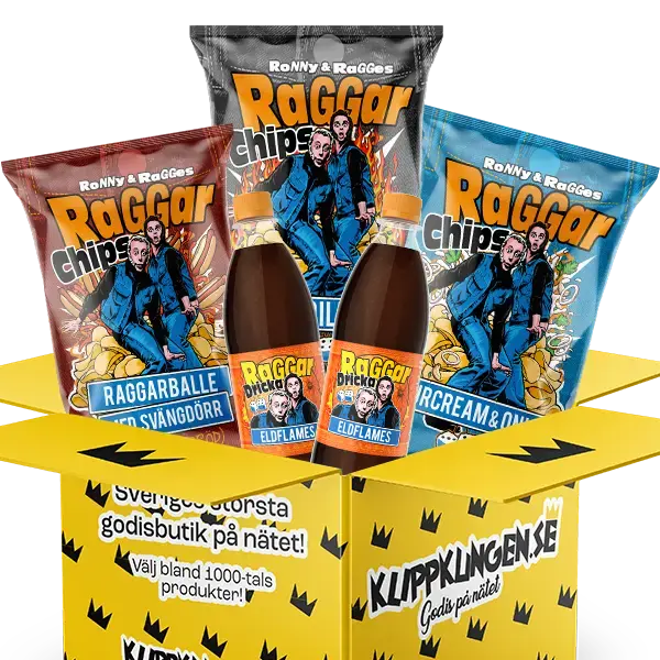 Raggarboxen RaggarChips + RaggarDricka