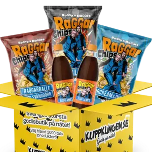 Raggarboxen RaggarChips + RaggarDricka
