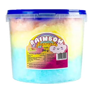 Jellio Rainbow Cotton Candy 200g