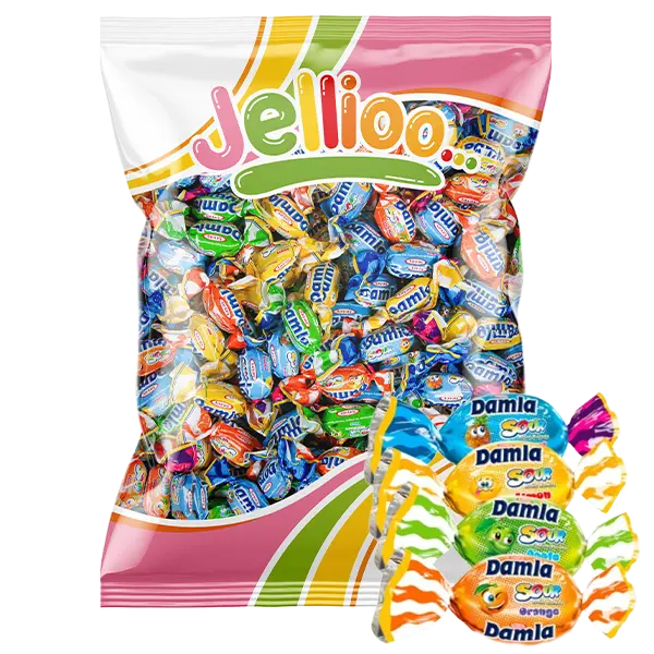 Damla Sour Blast Chew 1kg