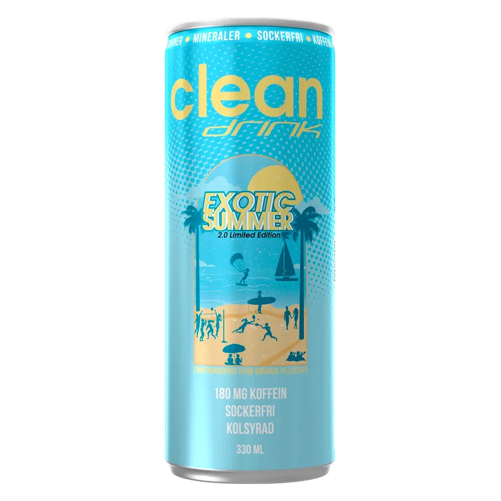 Clean Drink Exotic Summer 33cl