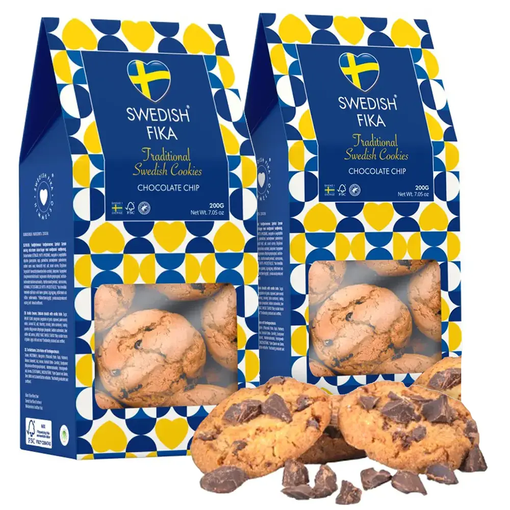 2st - Swedish Fika Chokladkakor 200g