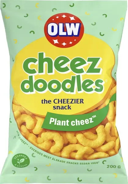 OLW Cheez Doodles Plant Cheez 200g