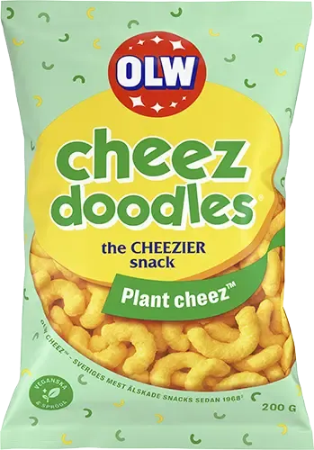 OLW Cheez Doodles Plant Cheez 200g