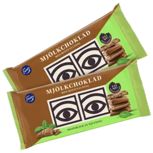 2st - Fazer Mjölkchoklad med Mint 121g