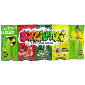 Screamers Super Sour - Dip & Lick 40g