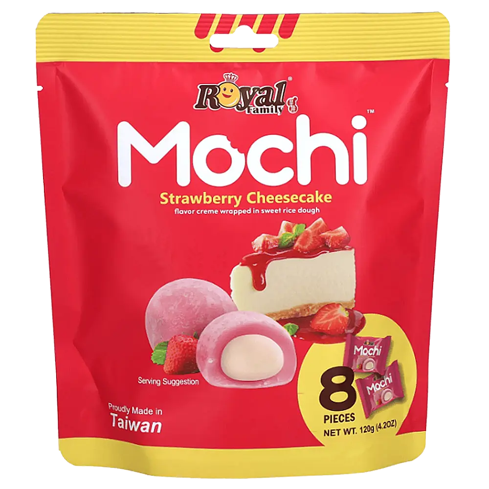 Royal F Mochi Strawberry Cheesecake 120g
