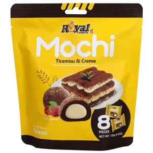 Royal Family Mochi Tiramisu & Creme 120g