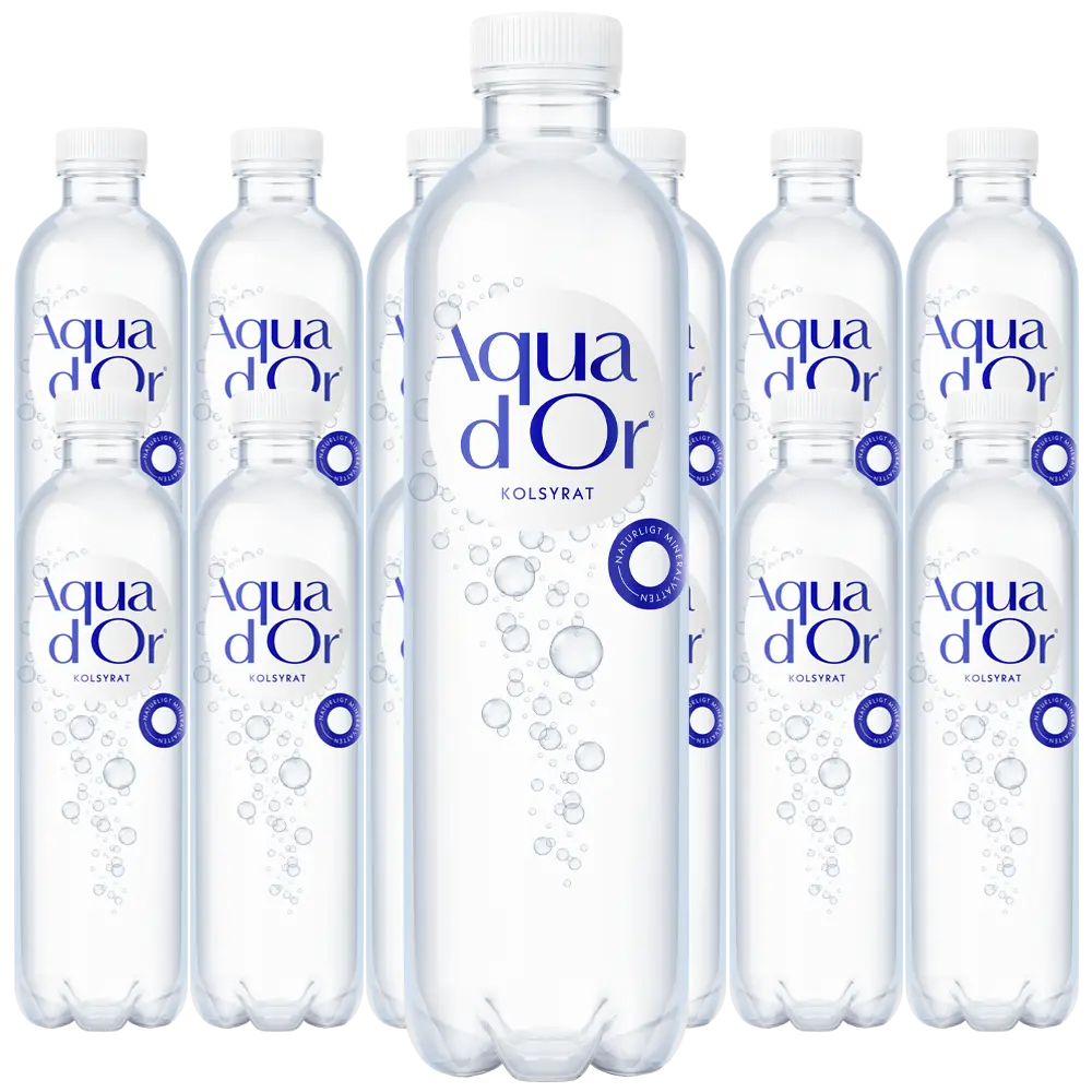 Aquador Naturell Kolsyrad 50cl x 12st
