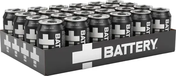 Battery Energy No Calories - 33cl x 24st