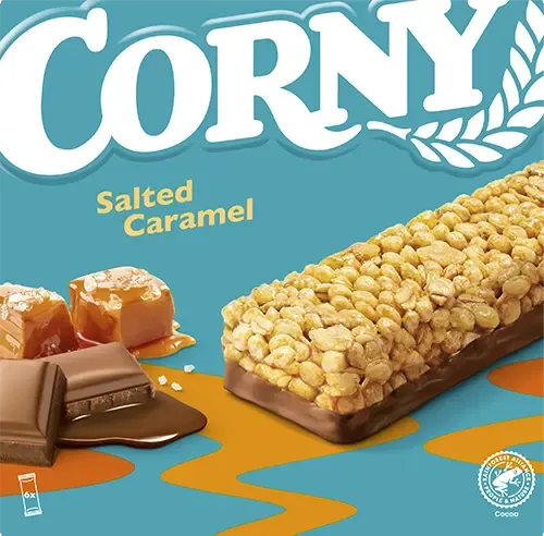 Corny Salted Caramel 6-pack 23g x 10st