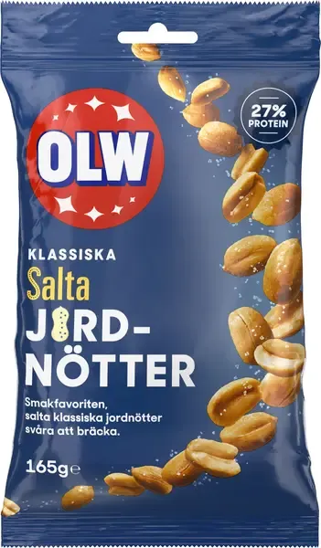 OLW Salta Jordnötter 165g