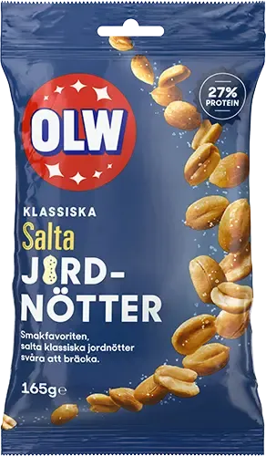 OLW Salta Jordnötter 165g