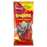 Malaco Snören Jordgubb 100g