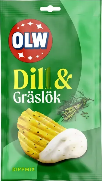 5st - OLW Dippmix Dill & Gräslök 24g