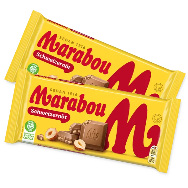 2st - Marabou Schweizernöt 200g