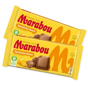 2st - Marabou Apelsinkrokant 200g