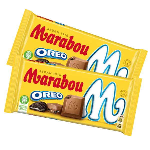 2st - Marabou Oreo Mjölkchoklad 185g