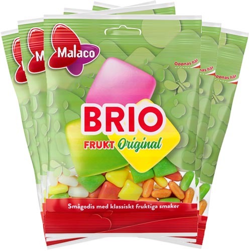 WEB-BRIO FRUKT 80G /