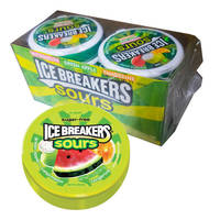 ICE BREAKERS SOURS FRUIT 43G x 8st