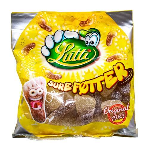 LUTTI SURA FÖTTER PÅSE 130G /