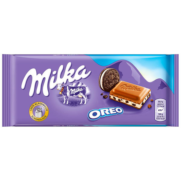 HEL LÅDA MILKA OREO 100G* 22 st