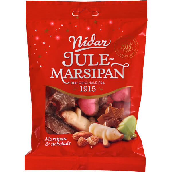 Julemarsipan og sjoko - 193g /