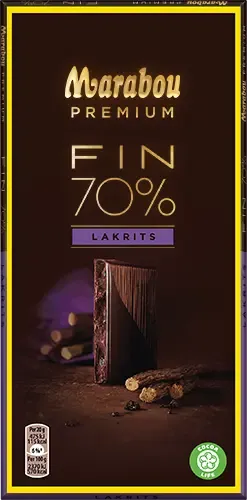 4st - Marabou Premium Lakrits 100g