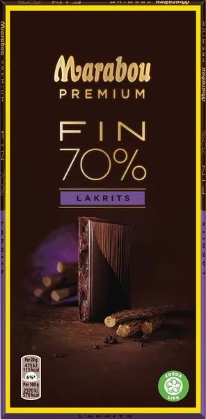 4st - Marabou Premium Lakrits 100g