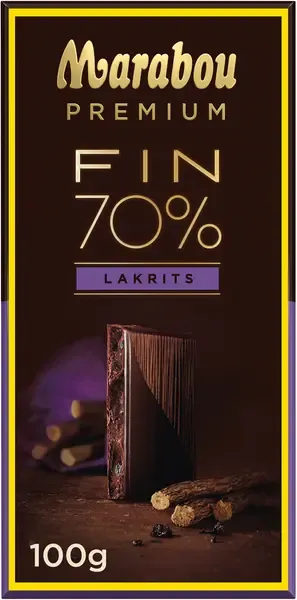 4st - Marabou Premium Lakrits 100g