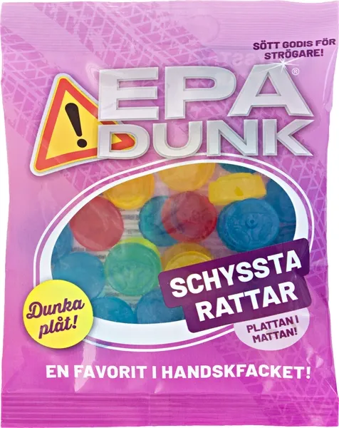 Epa Dunk Schyssta Rattar 80g