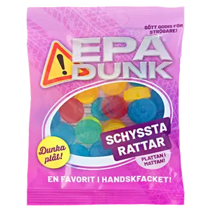 Epa Dunk Schyssta Rattar 80g