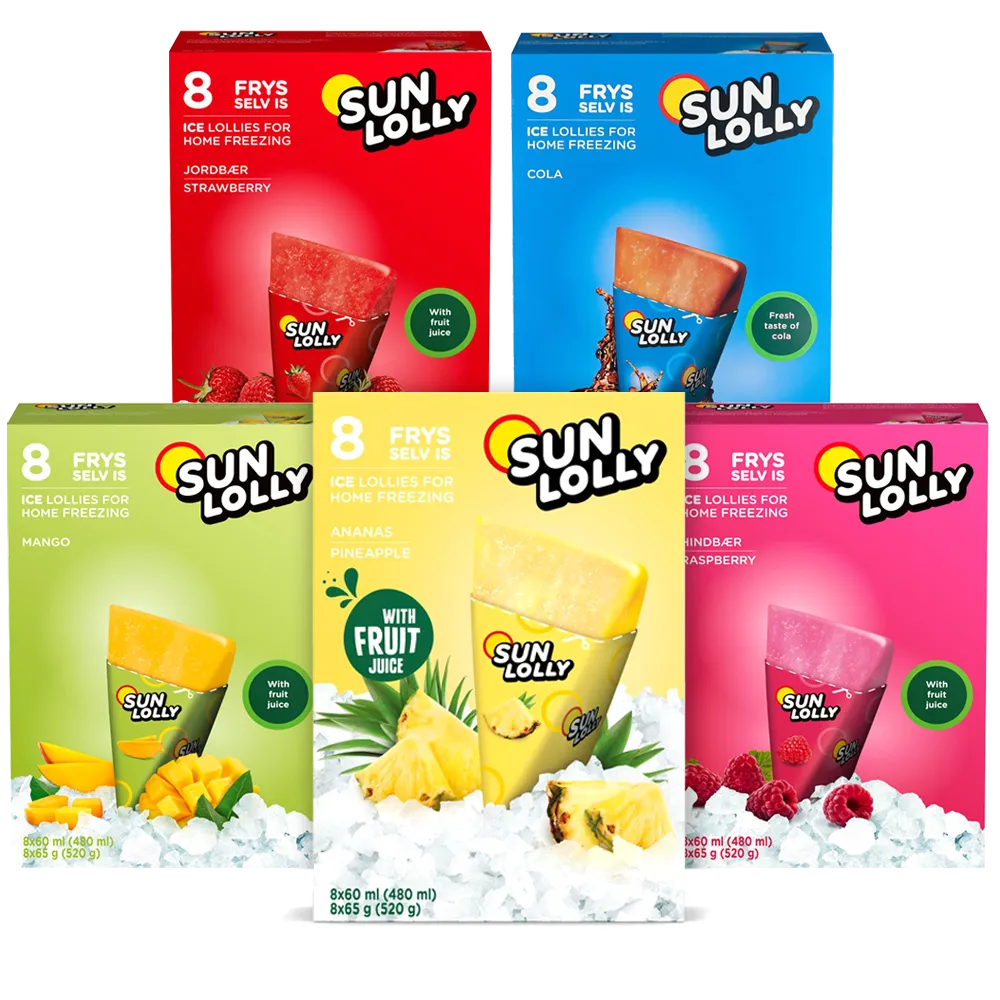 Sun Lolly Mix (5st 8-pack)