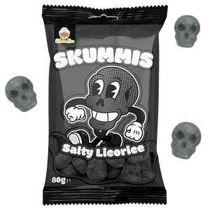 Skummis Salty Licorice 80g