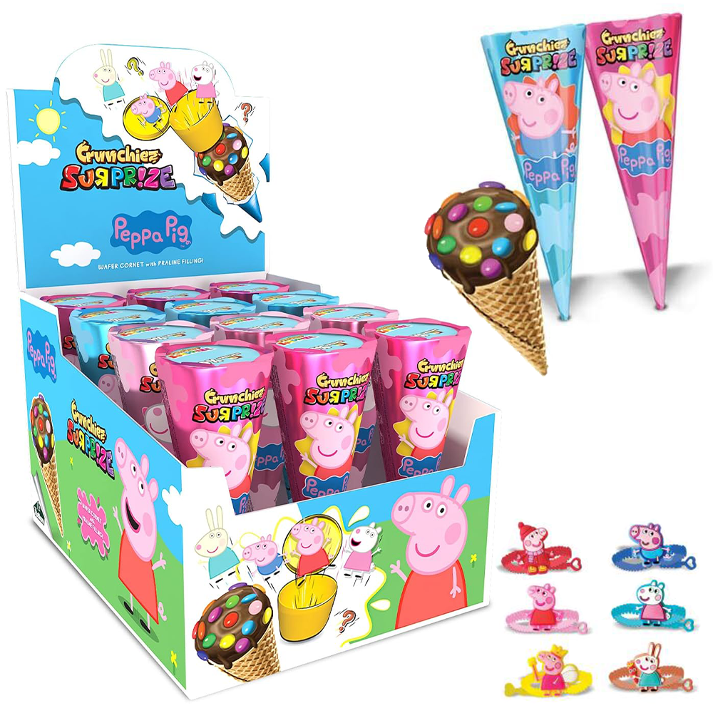 12st - Crunchiez Surprise Peppa Pig 25g
