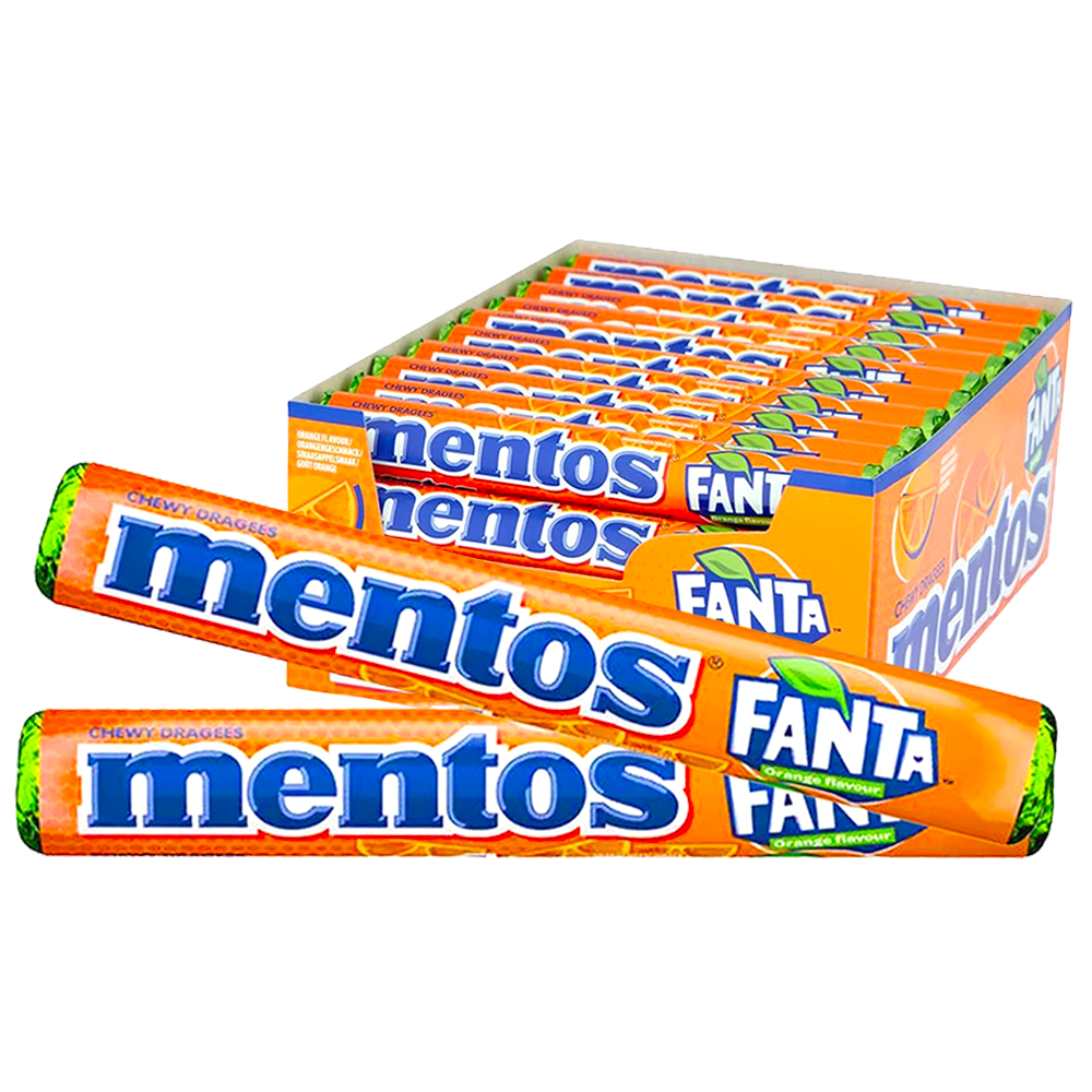 Mentos Fanta Orange 40st x 37,5g