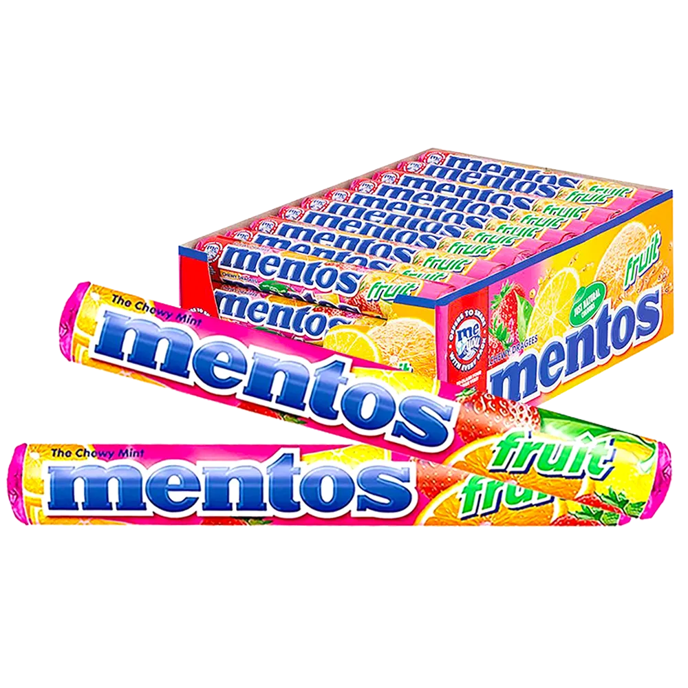 Mentos Frukt 40st x 37,5g