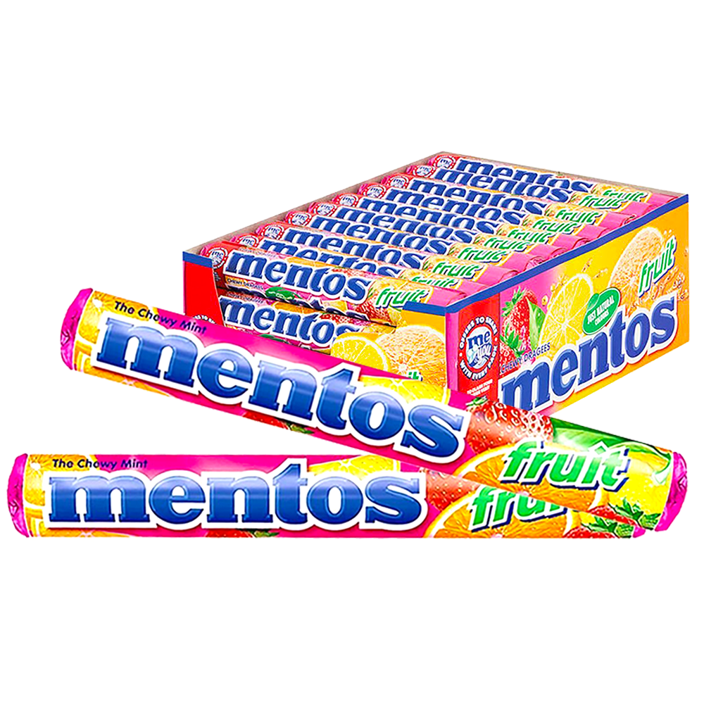 Mentos Frukt 40st x 37,5g