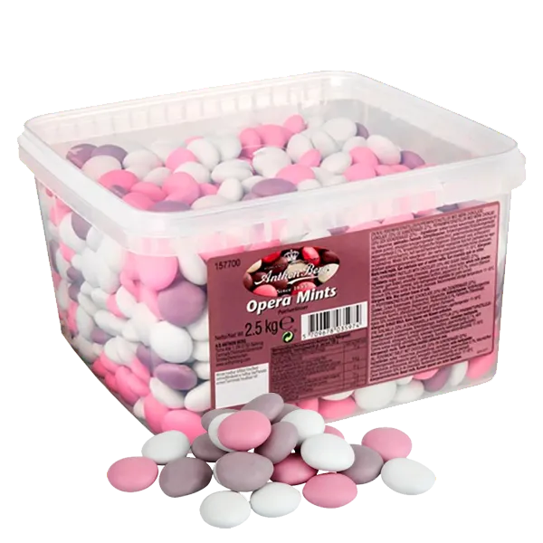 Opera Mints Anthon Berg - 2,5 kg