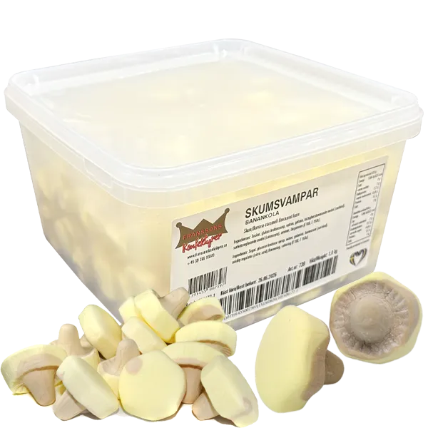 Banankola Svamp 1kg