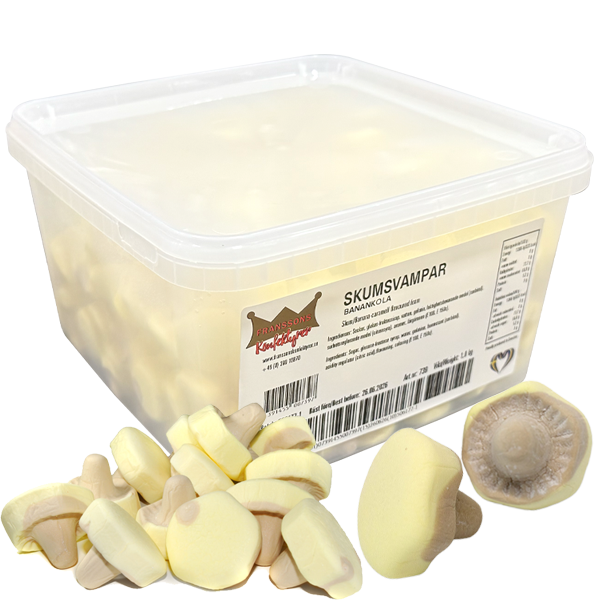 Banankola Svamp 1kg