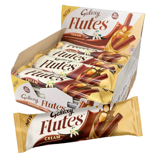 Galaxy Flutes Cream 22.5g x 12st