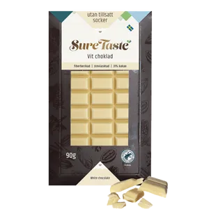 Sure Taste Vit choklad 90g